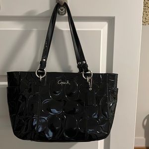 Coach patent leather bag.  Great condition.